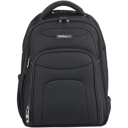 StarTech.com Sac à dos pour ordinateur portable 17,3" avec étui amovible pour accessoires, sac à dos professionnel pour le travail/les voyages/les déplacements, sac d'ordinateur en nylon NTBKBAG173