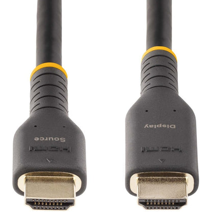 StarTech.com Câble HDMI actif de 10 m (30 pi), HDMI 2.0 4K 60 Hz UHD, cordon HDMI robuste avec fibre aramide, câble HDMI 2.0 haute vitesse ultra-résistant RH2A-10M-HDMI-CABLE