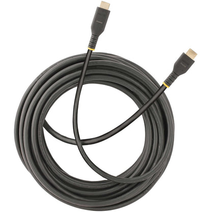 StarTech.com Câble HDMI actif de 10 m (30 pi), HDMI 2.0 4K 60 Hz UHD, cordon HDMI robuste avec fibre aramide, câble HDMI 2.0 haute vitesse ultra-résistant RH2A-10M-HDMI-CABLE