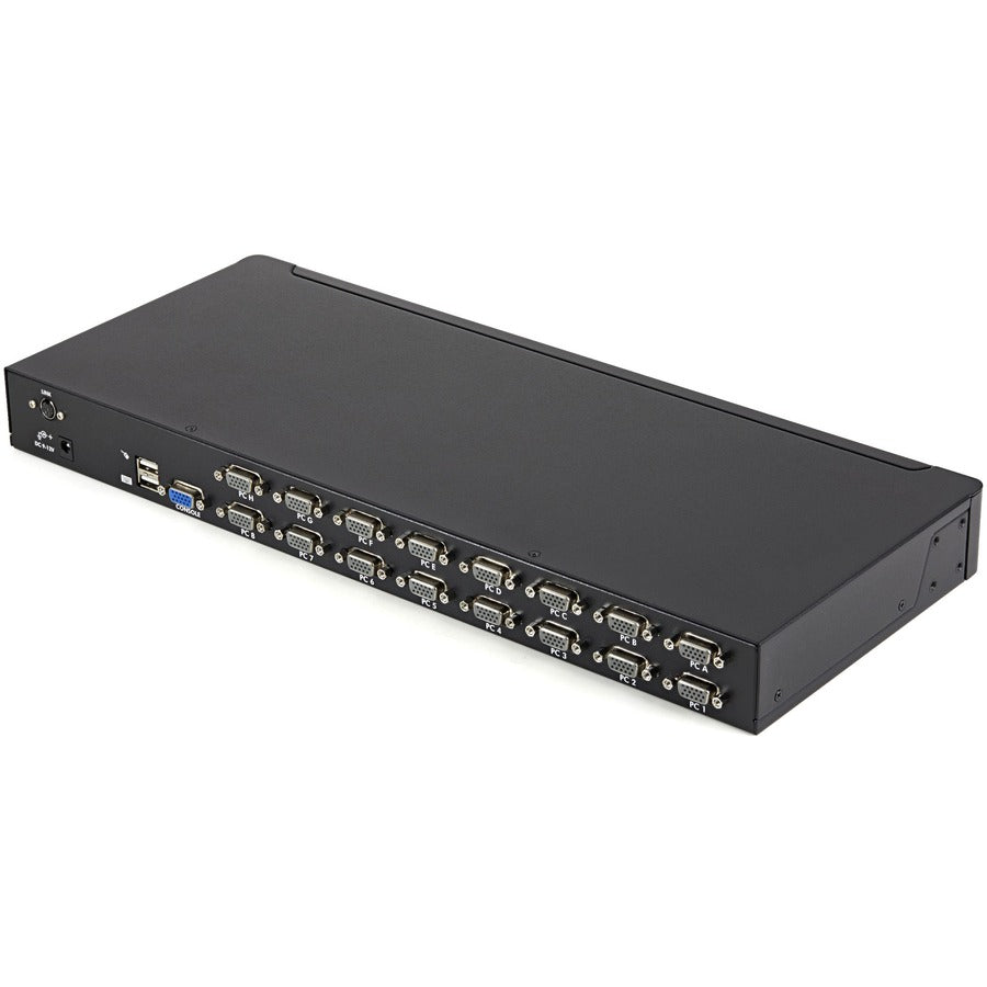 Kit de commutateur KVM USB à montage en rack 1U à 16 ports avec OSD et câbles StarTech.com SV1631DUSBUK