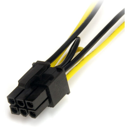 StarTech.com 6in SATA Power to 6 Pin PCI Express Video Card Power Cable Adapter SATPCIEXADAP