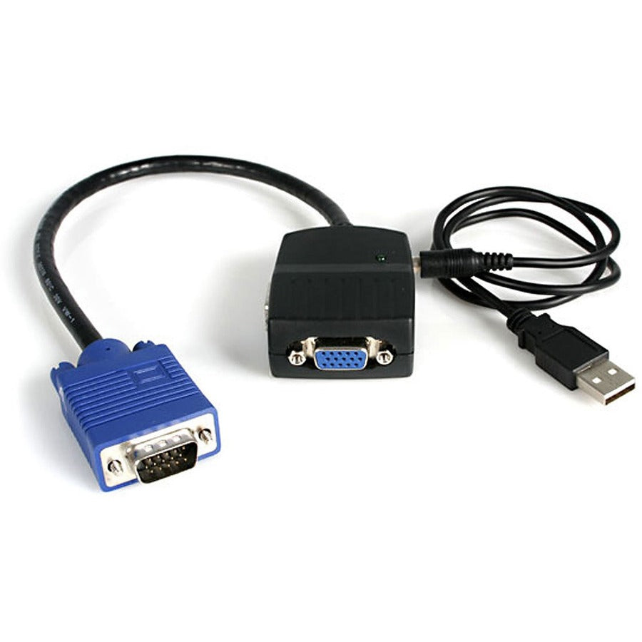 StarTech.com Répartiteur vidéo VGA 2 ports - Alimentation USB ST122LE