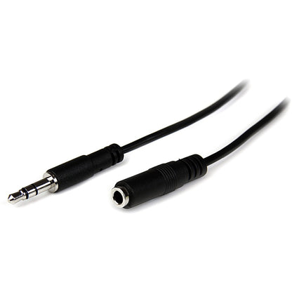 Câble d'extension audio stéréo fin 3,5 mm de StarTech.com de 2 m - M/F MU2MMFS