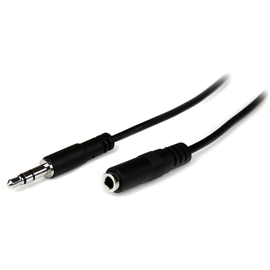 Câble d'extension audio stéréo fin 3,5 mm de StarTech.com de 2 m - M/F MU2MMFS