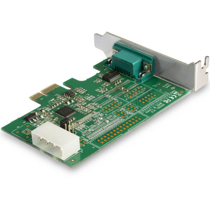 StarTech.com Carte adaptateur série PCI Express RS232 à 1 port - Carte contrôleur série PCIe DB9 16950 UART - Profil bas - Windows/Linux PEX1S953LP