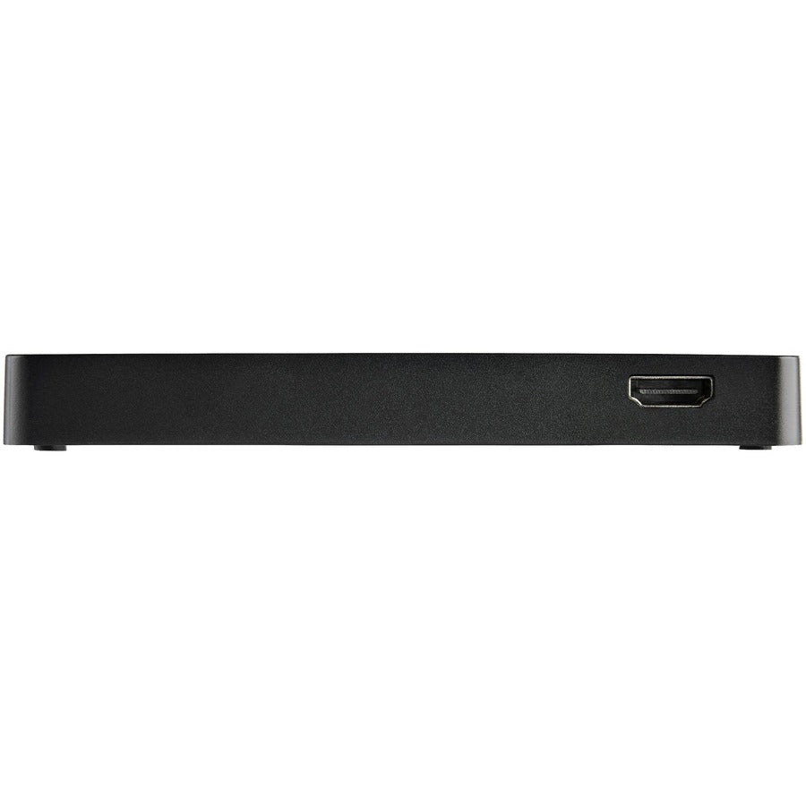 StarTech.com Commutateur KVM USB C à 2 ports - HDMI 4K 60 Hz - Commutateur KVM de bureau UHD compact avec câbles USB Type C - Alimentation par bus MacBook ThinkPad SV211HDUC
