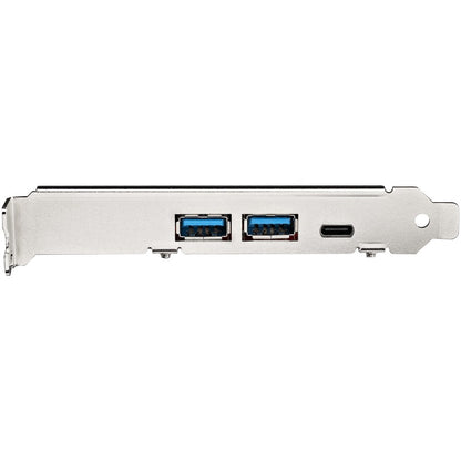 StarTech.com 5-Port USB PCIe Card, 10Gbps USB 3.2 Gen 2 PCIe Card, 1 USB-C/2 USB-A, Internal Header (2x 5Gbps USB), USB C PCI Express Card PEXUSB312A1C1H