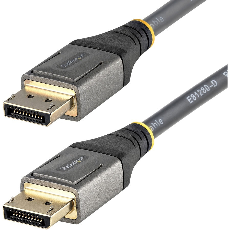 Câble DisplayPort 1.4 certifié VESA StarTech.com de 4 m, 8K 60 Hz HDR10, vidéo UHD 4K 120 Hz, cordon d'écran DP vers DP, câble DP 1.4, M/M DP14VMM4M