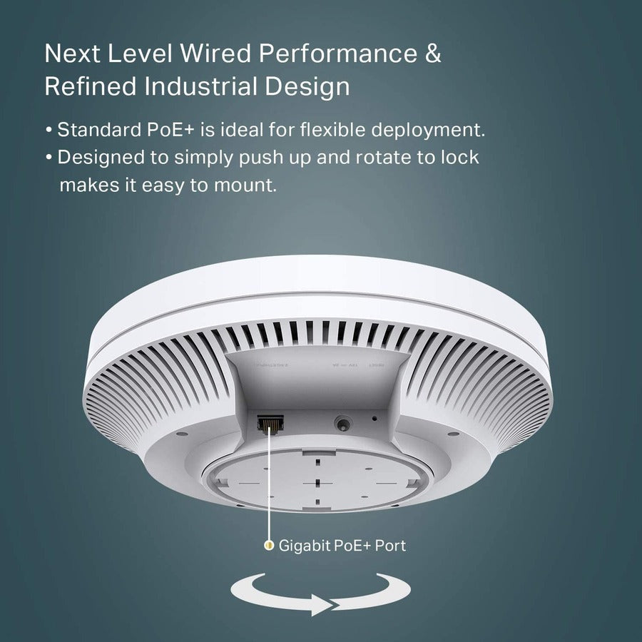 Point d'accès sans fil double bande 802.11ax 1,73 Gbit/s Omada EAP610 de TP-Link - Extérieur EAP610