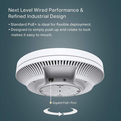 Point d'accès sans fil double bande 802.11ax 1,73 Gbit/s Omada EAP610 de TP-Link - Extérieur EAP610