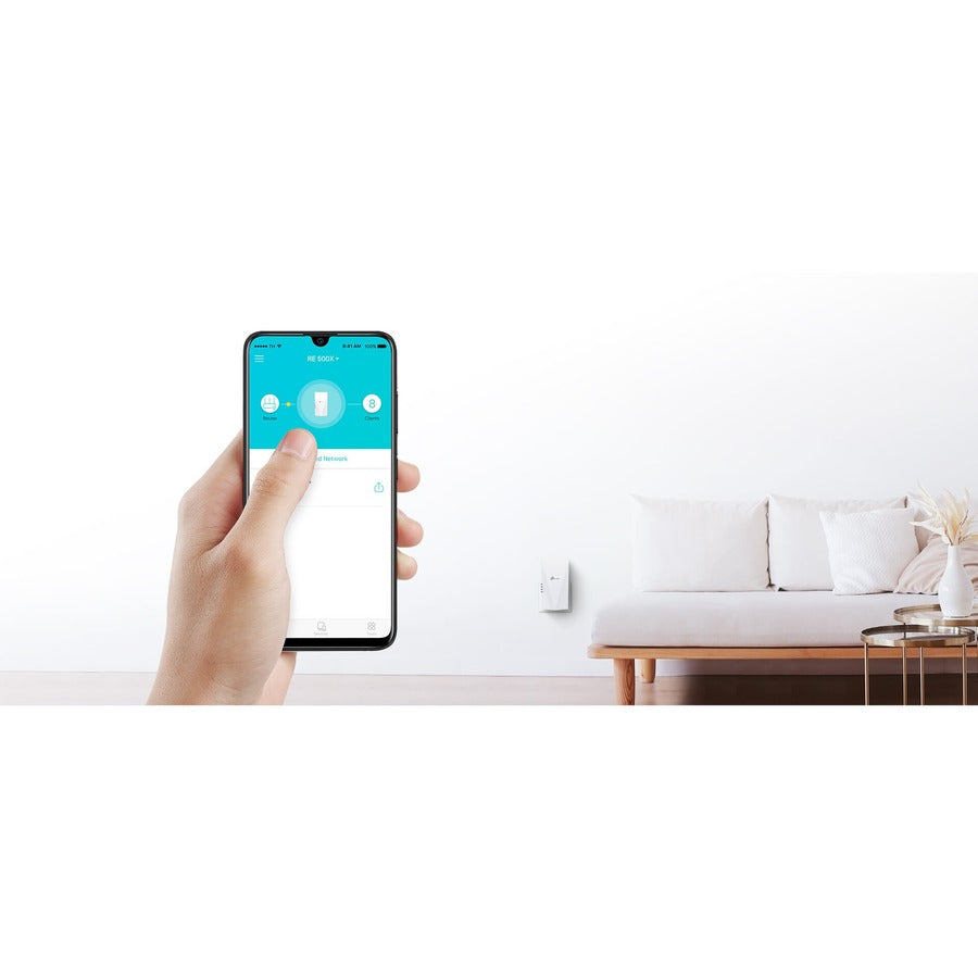 Répéteur de portée sans fil double bande 802.11ax 1,46 Gbit/s TP-Link RE500X RE500X