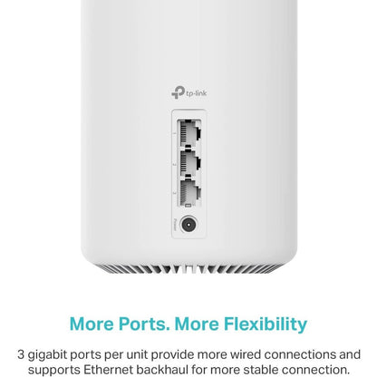 Routeur sans fil Ethernet TP-Link Deco XE75 AXE5400 Wi-Fi 6E IEEE 802.11ax DECO XE75 (PACK DE 2)