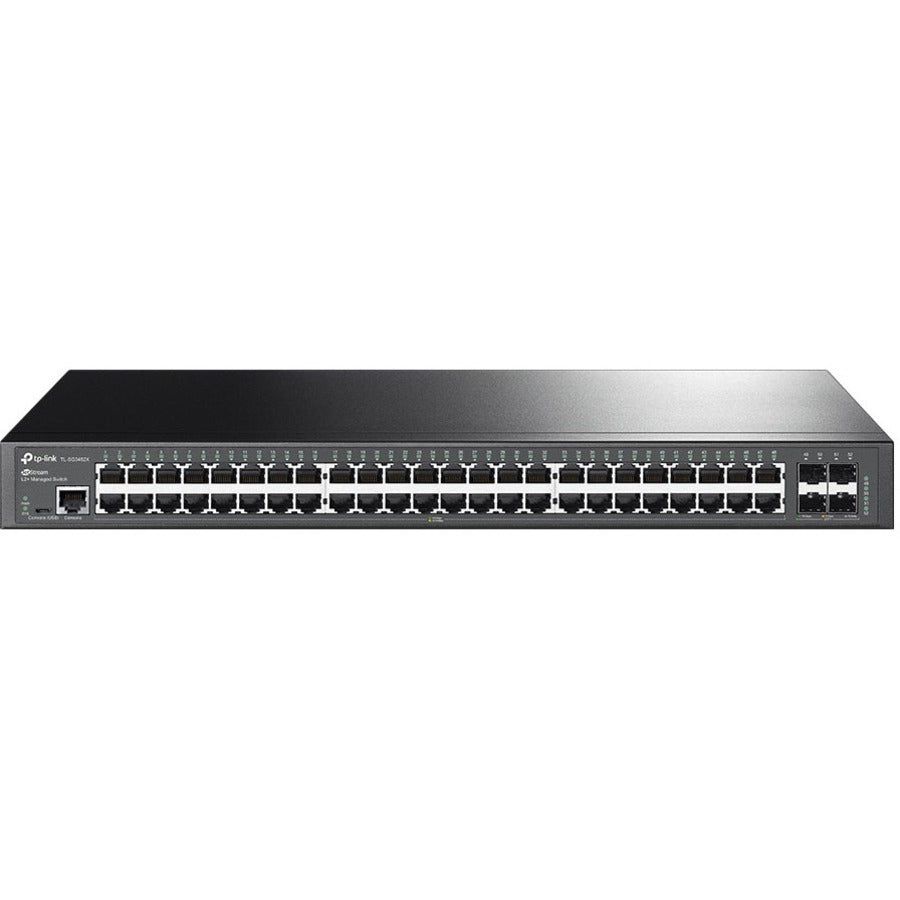 Commutateur géré Gigabit L2+ 48 ports JetStream de TP-Link avec 4 emplacements SFP+ 10GE TL-SG3452X
