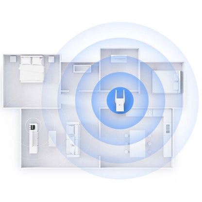Répéteur de portée sans fil double bande IEEE 802.11ax 2,91 Gbit/s TP-Link RE705X RE705X