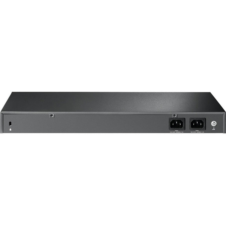 TP-Link TL-SG3428XF - Commutateur géré JetStream™ 24 ports SFP L2+ avec 4 emplacements SFP+ 10GE - Protection à vie limitée TL-SG3428XF
