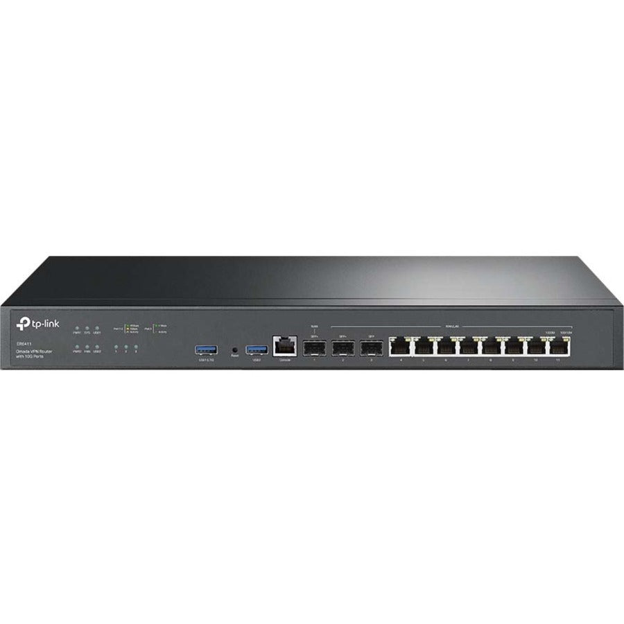 TP-Link ER8411 - Routeur VPN filaire 10G pour entreprise - Protection à vie limitée ER8411