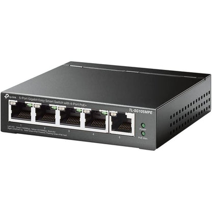 Commutateur intelligent Gigabit Easy Smart 5 ports TP-Link avec PoE+ 4 ports TL-SG105MPE