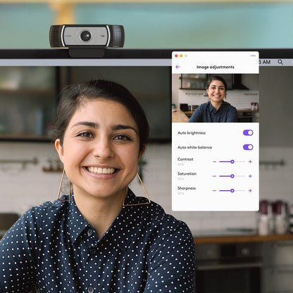 Webcam Logitech - Noir - USB 2.0 960-001070