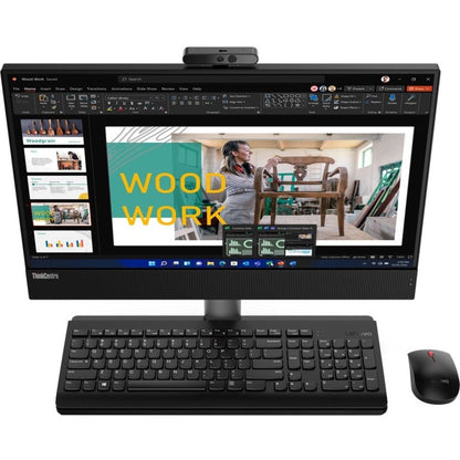 Lenovo ThinkCentre M70a Gen 3 11VL0042US All-in-One Computer - Intel Core i7 12th Gen i7-12700 Dodeca-core (12 Core) - 16 GB RAM DDR4 SDRAM - 512 GB NVMe M.2 PCI Express PCI Express NVMe 4.0 x4 SSD - 21.5" Full HD 1920 x 1080 - Desktop - Black 11VL0042US