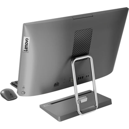 Lenovo IdeaCentre 5 24IAH7 F0GR000HCF All-in-One Computer - Intel Core i5 12th Gen i5-12500H Dodeca-core (12 Core) - 16 GB RAM DDR5 SDRAM - 512 GB M.2 PCI Express 3.0 SSD - 23.8" Full HD 1920 x 1080 Touchscreen Display - Desktop - Storm Gray F0GR000HCF