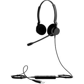 Jabra BIZ 2300 USB UC Duo - Headset GSA2399-829-109