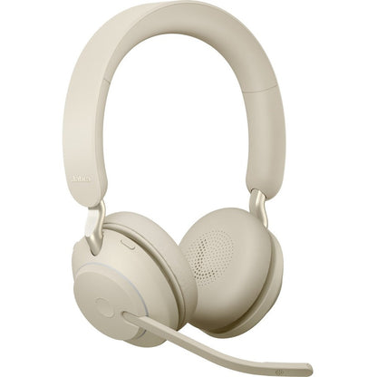 Jabra Evolve2 65 UC Stereo USB-A Beige Headset 26599-989-998