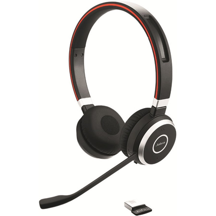 Casque stéréo Jabra Evolve Evolve 65+ UC avec support de charge 6599-823-499
