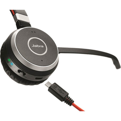 Casque stéréo Jabra Evolve Evolve 65+ UC avec support de charge 6599-823-499
