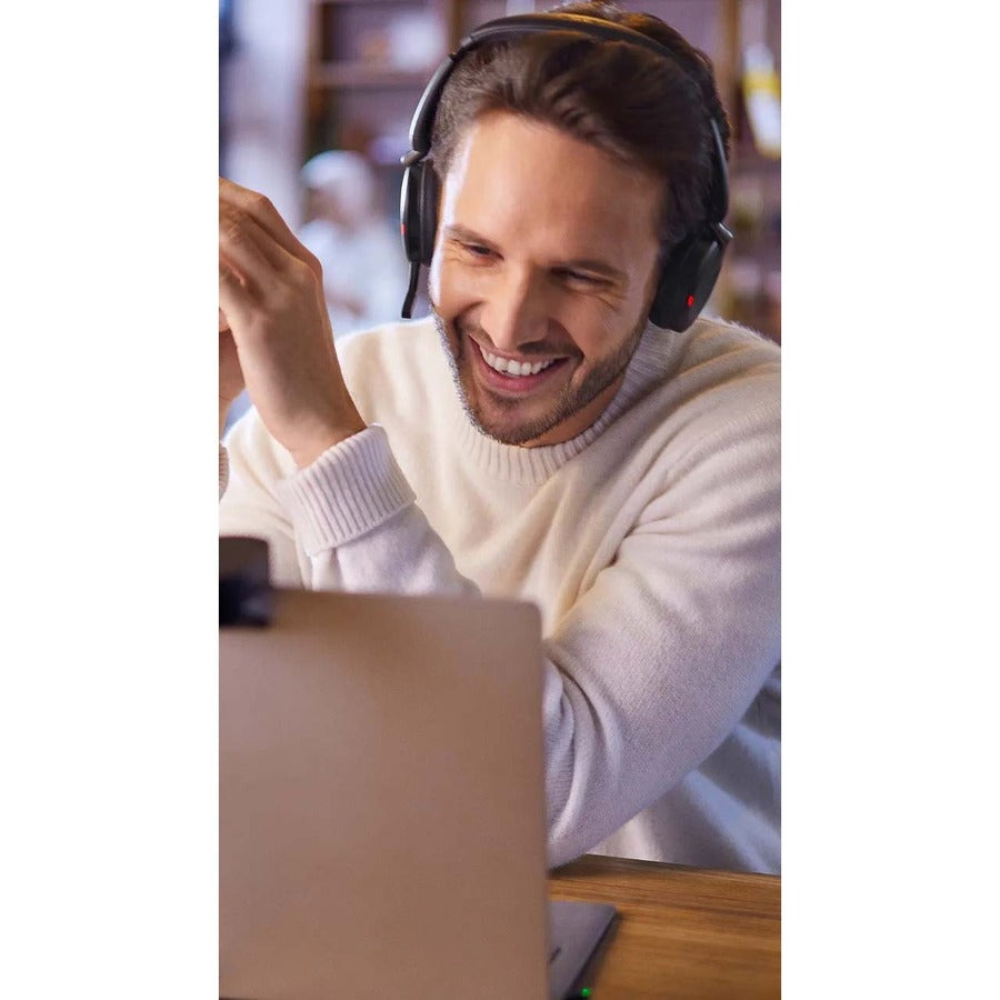 Casque stéréo USB-C Jabra Evolve2 65 Flex UC avec support de charge 26699-989-889-01