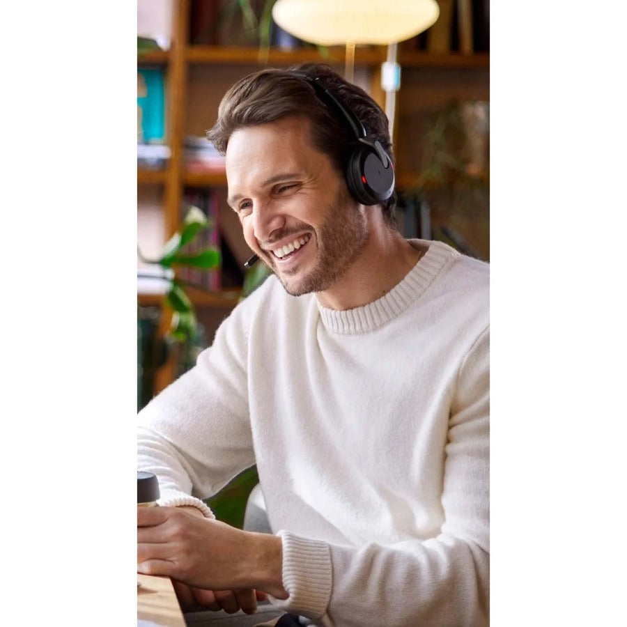 Casque stéréo USB-C Jabra Evolve2 65 Flex UC avec support de charge 26699-989-889-01