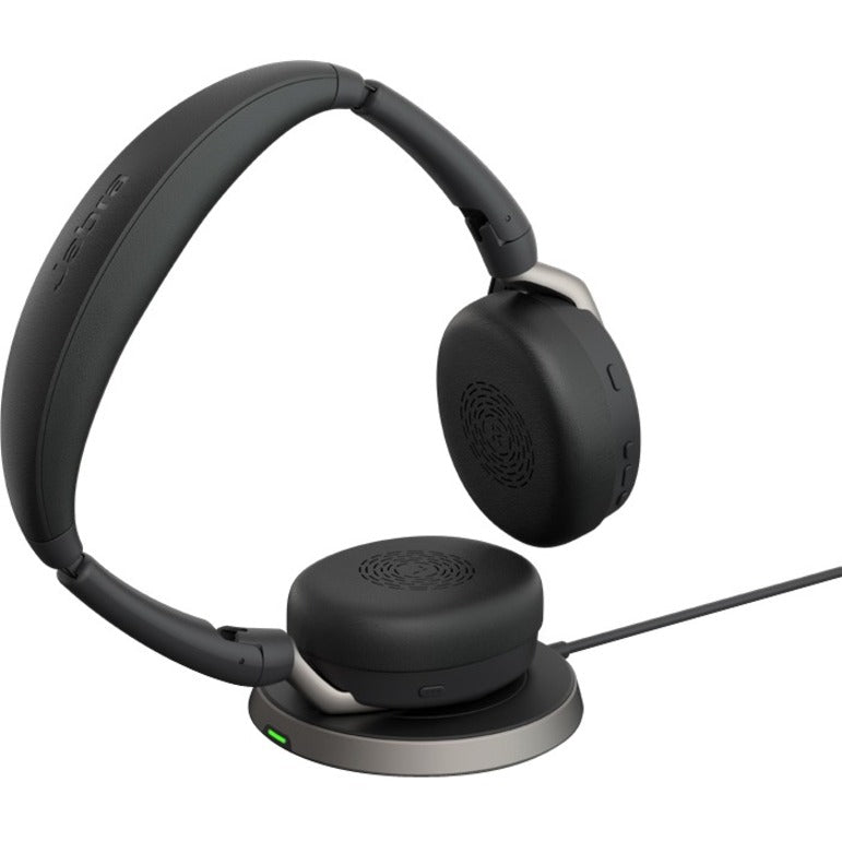 Casque stéréo USB-C Jabra Evolve2 65 Flex UC avec support de charge 26699-989-889-01