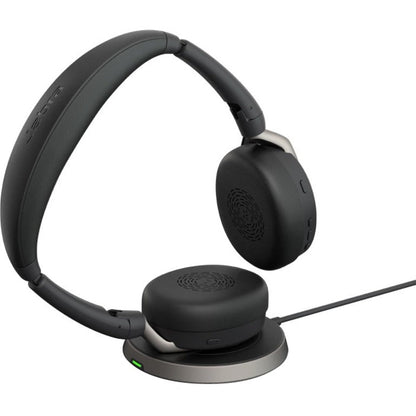 Casque stéréo USB-C Jabra Evolve2 65 Flex UC avec support de charge 26699-989-889-01