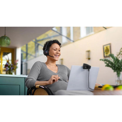 Jabra Evolve2 55 UC Stereo USB-A Headset with Charging Stand 25599-989-989-01