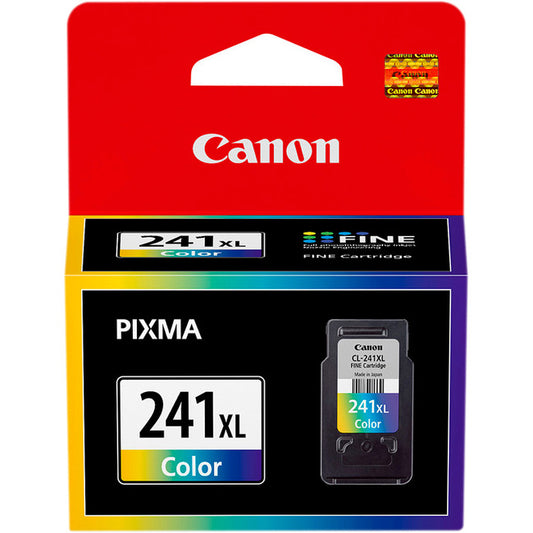 Cartouche d'encre à jet d'encre d'origine Canon CL-241XL - Pack couleur 5208B001