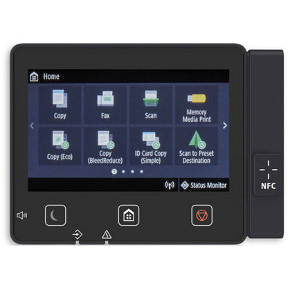 Canon imageCLASS MF740 MF741Cdw Laser Multifunction Printer-Color-Copier/Scanner-ppm Mono/28 ppm Color Print-600x600 dpi Print-Automatic Duplex Print-300 sheets Input-600 dpi Optical Scan-Wireless LAN-Near Field Communication (NFC)-Mopria 3101C015