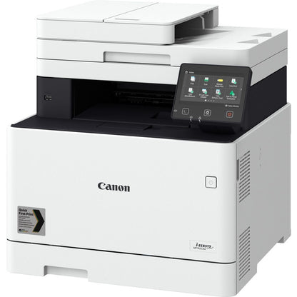Canon imageCLASS MF740 MF741Cdw Laser Multifunction Printer-Color-Copier/Scanner-ppm Mono/28 ppm Color Print-600x600 dpi Print-Automatic Duplex Print-300 sheets Input-600 dpi Optical Scan-Wireless LAN-Near Field Communication (NFC)-Mopria 3101C015