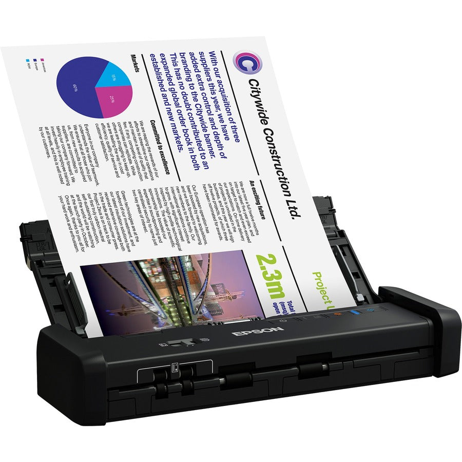 Scanner à feuilles Epson DS-320 - 600 dpi optique B11B243201