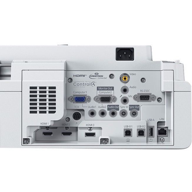 Projecteur LCD à focale ultra courte Epson BrightLink 735Fi - 16:9 - Blanc V11H997520