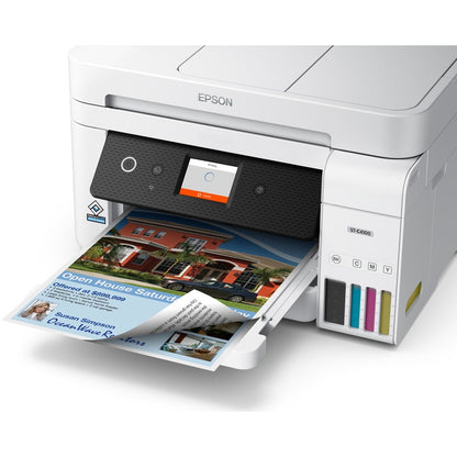 Epson WorkForce ST-C4100 Wireless Inkjet Multifunction Printer - Color C11CJ60203