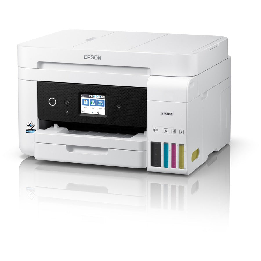 Epson WorkForce ST-C4100 Wireless Inkjet Multifunction Printer - Color C11CJ60203