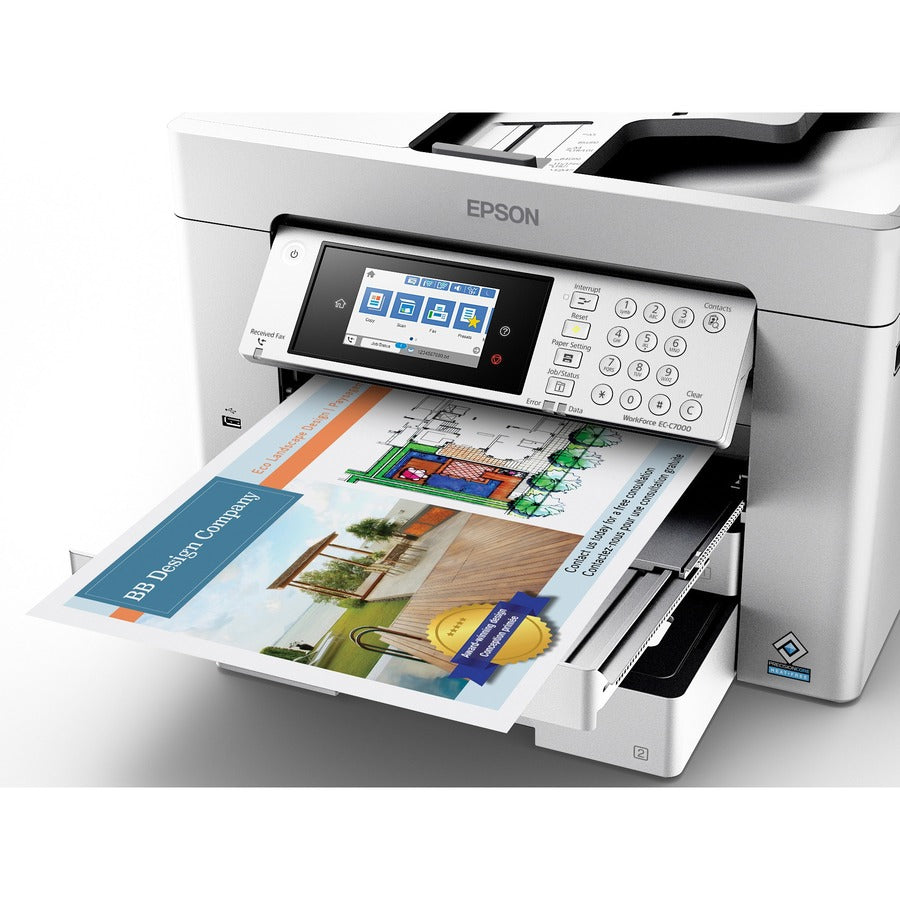 Epson WorkForce EC-C7000 Inkjet Multifunction Printer - Color C11CH67202
