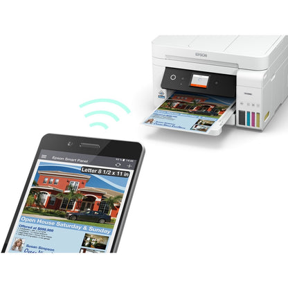 Epson WorkForce ST-C4100 Wireless Inkjet Multifunction Printer - Color C11CJ60203