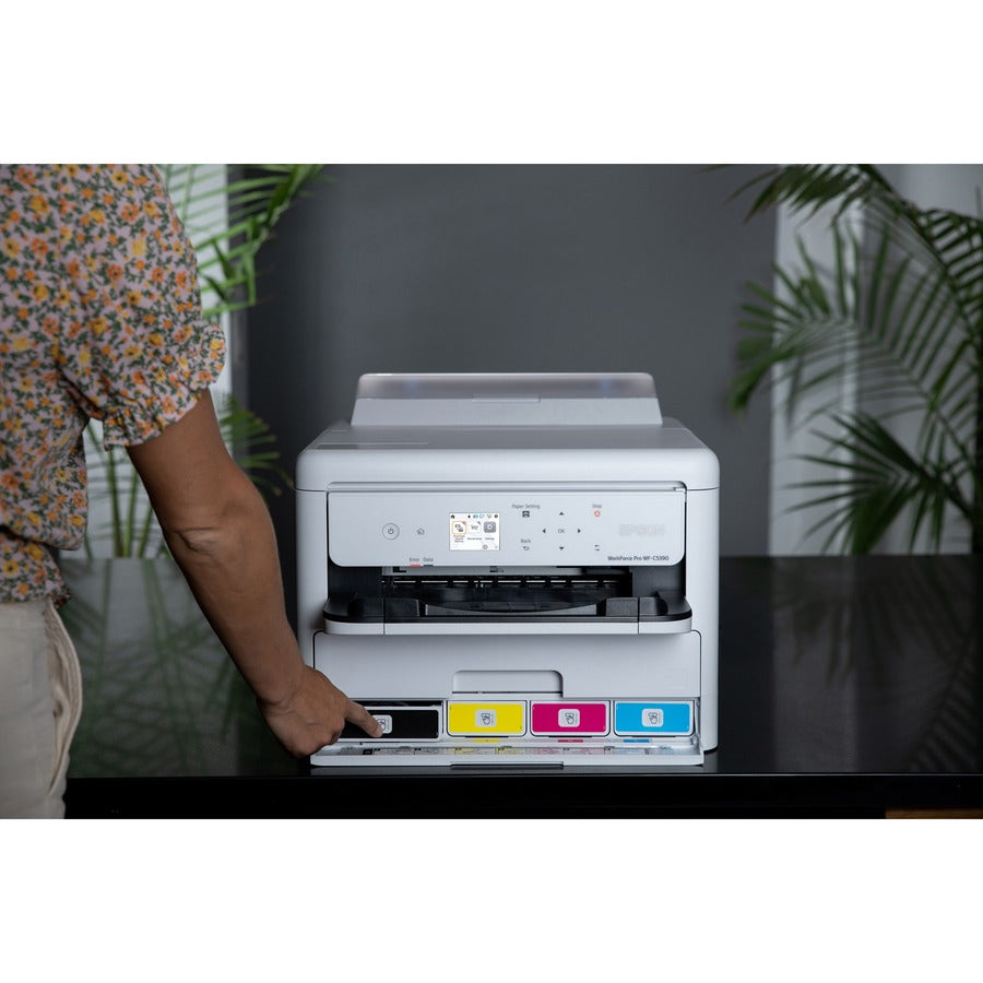 Imprimante à jet d'encre sans fil Epson WorkForce Pro WF-C5390 - Couleur C11CK25201
