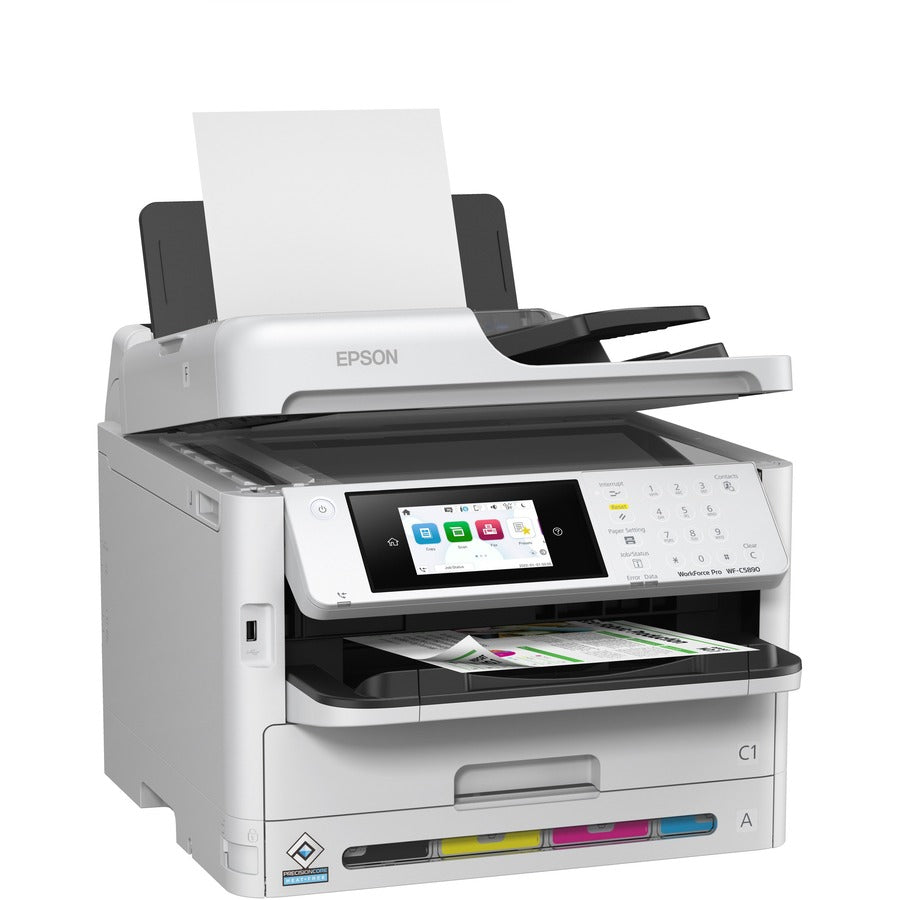 Epson WorkForce Pro WF-C5890 Wireless Inkjet Multifunction Printer - Color C11CK23201