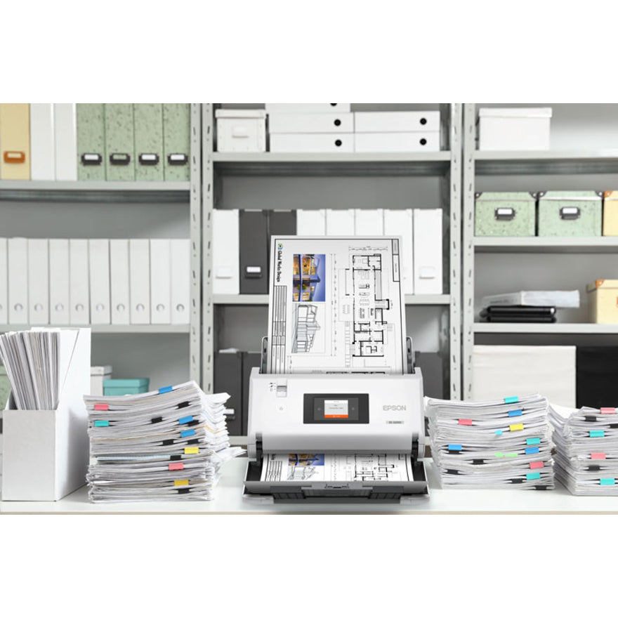 Epson WorkForce DS-30000 Large Format Sheetfed Scanner - 600 dpi Optical B11B256201