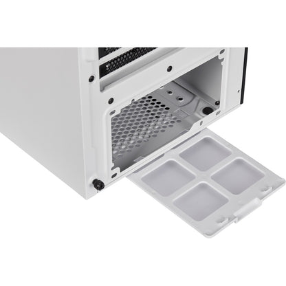 Corsair iCUE 465X RGB Mid-Tower ATX Smart Case - White CC-9011189-WW