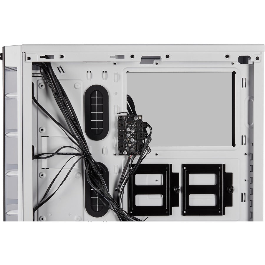 Corsair iCUE 465X RGB Mid-Tower ATX Smart Case - White CC-9011189-WW