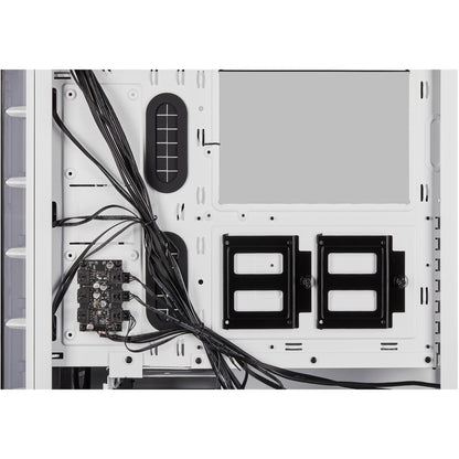 Corsair iCUE 465X RGB Mid-Tower ATX Smart Case - White CC-9011189-WW