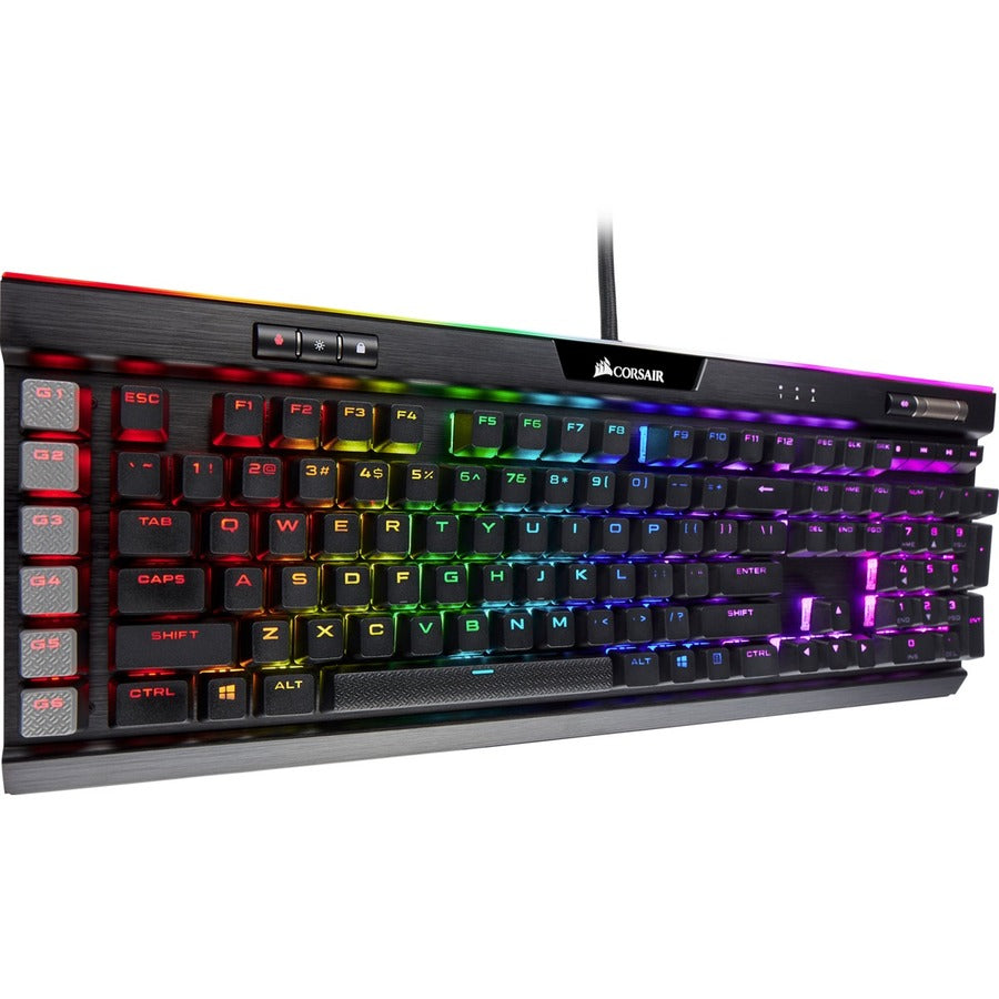 Clavier de jeu mécanique Corsair K95 RGB Platinum XT - Cherry MX Speed ​​CH-9127414-NA