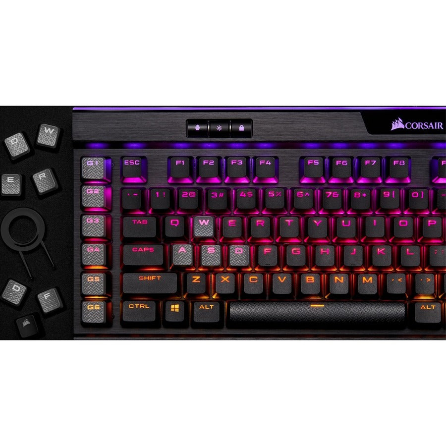 Clavier de jeu mécanique Corsair K95 RGB Platinum XT - Cherry MX Speed ​​CH-9127414-NA